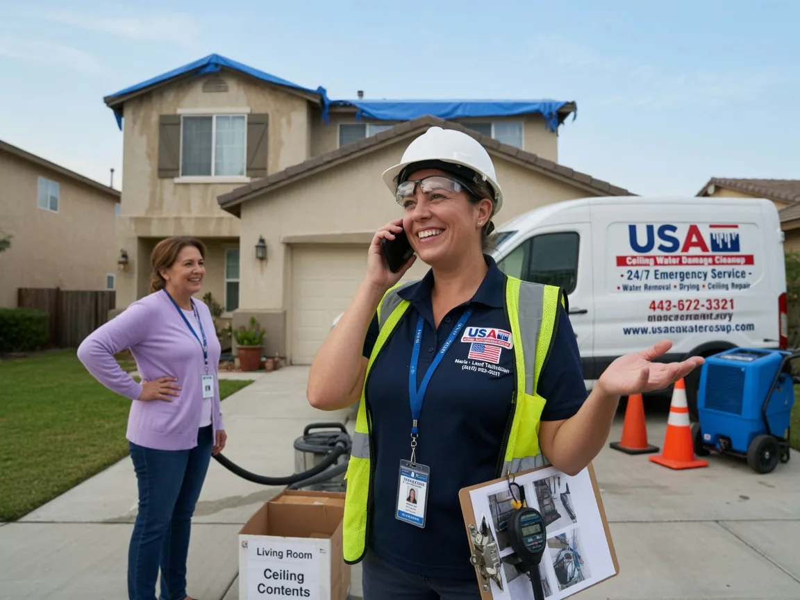 Ceiling Water Damage Restoration Crump, TN FAQs